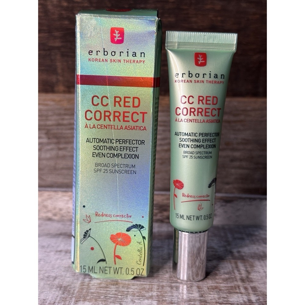 Erborian‎ CC Correct Soothing Effect Even Complexion SPF 25 0.5 oz | NIB